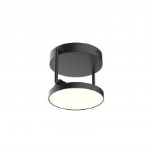 Kuzco Lighting Inc SF72205-BK - Novel 5-in Black LED Semi Flush Mount