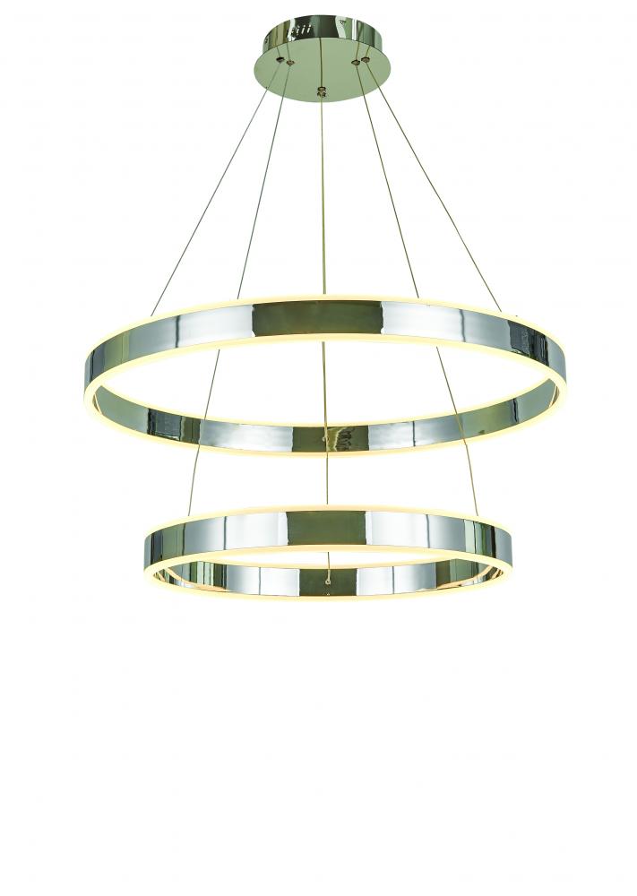 Chrome Emeri Foyer Chandelier