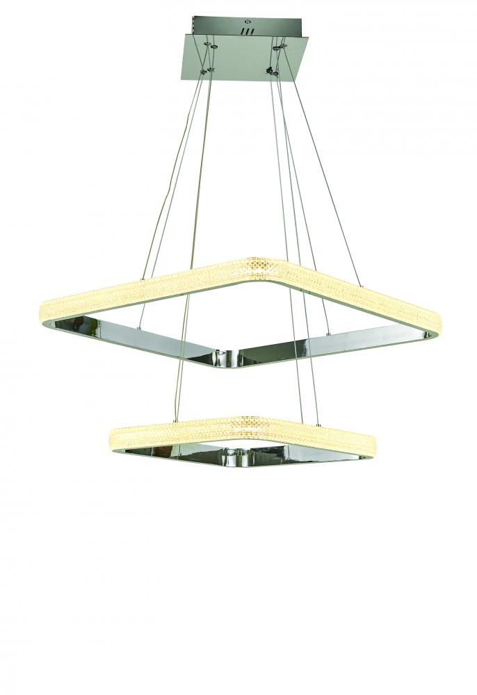 Willow Chrome Foyer Chandelier