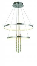 Thumprints T1040-CH - Chrome Glacier Foyer Chandelier