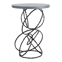 Hubbardton Forge 750134-10-M2 - Olympus Accent Table, with Wood Top