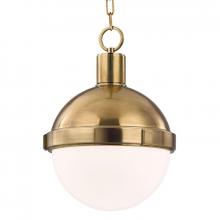 Hudson Valley 612-AGB - 1 LIGHT PENDANT