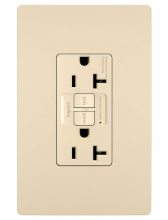 Legrand Radiant 2097NAI - radiant? 20A Duplex Self-Test GFCI Receptacles with SafeLock? Protection, NAFTA Compliant, Ivory