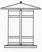 17" berkeley long body column mount