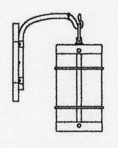 7" valencia wall mount - no roof