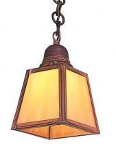 Arroyo Craftsman AH-1ECS-AB - a-line shade pendant without overlay (empty)