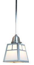 Arroyo Craftsman ASH-1EGW-MB - a-line shade, stem mount pendant without overlay (empty)