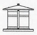 Arroyo Craftsman BC-11CS-AB - 11" berkeley column mount