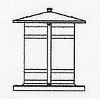 Arroyo Craftsman BC-11LCS-AB - 11" berkeley long body column mount