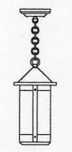 Arroyo Craftsman BH-7LCS-AB - 7" berkeley long body pendant