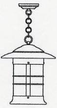 Arroyo Craftsman NH-14GW-AC - 14" newport pendant