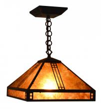 Arroyo Craftsman PH-12GW-AB - 12" prairie pendant