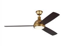 Visual Comfort & Co. Fan Collection 3HCKR60HABD - Hicks 60" LED Ceiling Fan