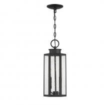 Lighting One US V6-L5-5103-BK - Hawthorne 2-Light Outdoor Hanging Lantern in Black