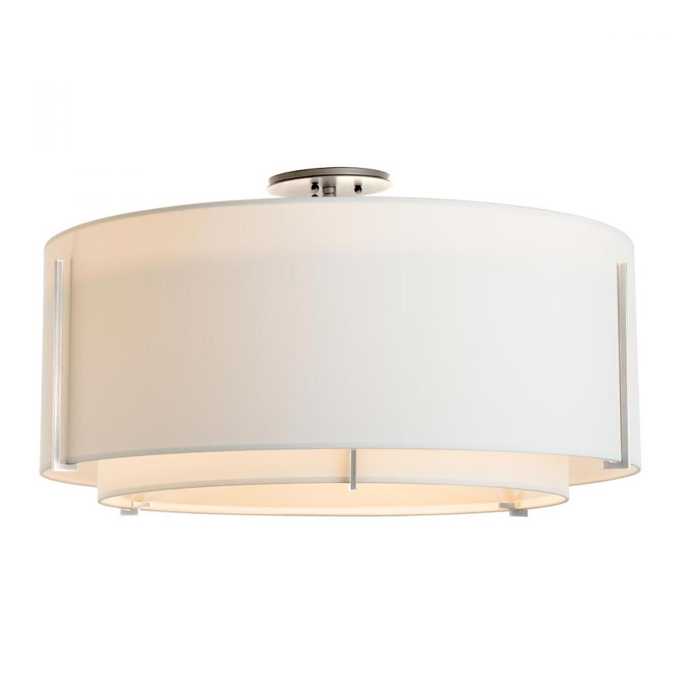 Exos Large Double Shade Semi-Flush