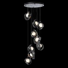 Hubbardton Forge 131099-SKT-LONG-14-GG0711 - Riza 9-Light Pendant