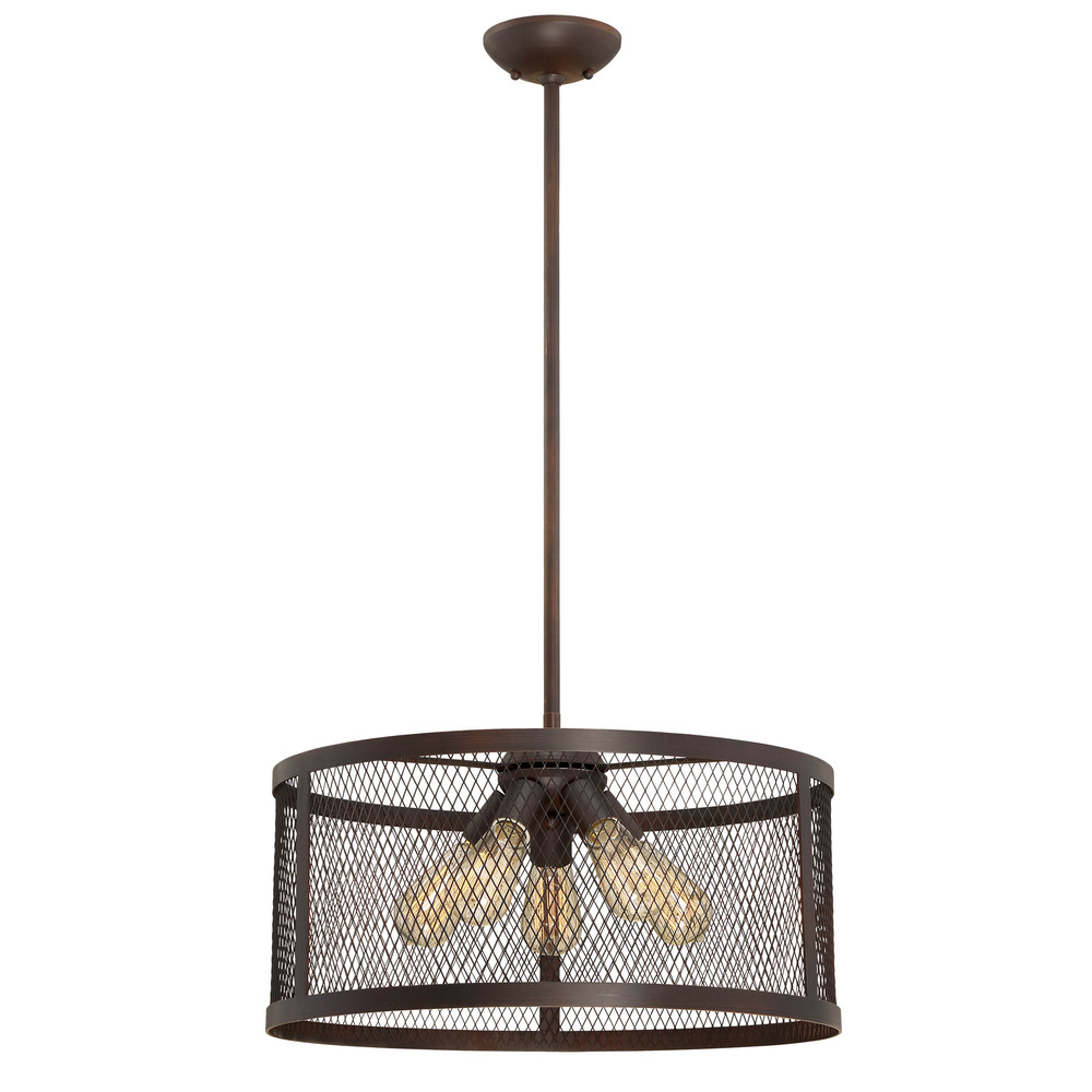 Akron 5-Light Pendant light Rubbed Bronze