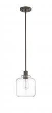 Millennium 46901-RBZ - Asheville 1-Light Mini-Pendant light Rubbed Bronze