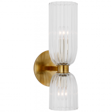 Visual Comfort & Co. Signature Collection RL ARN 2500HAB-CG - Asalea 16" Double Bath Sconce