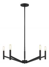 Visual Comfort & Co. Studio Collection 3124305EN-112 - Vector Five Light Chandelier