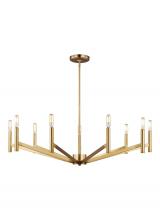 Visual Comfort & Co. Studio Collection 3124309EN-848 - Vector Nine Light Chandelier