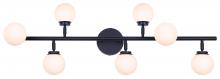 Canarm LT176A07BK - Poppy 7 Light Track Lighting, Black Finish