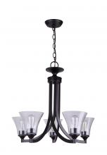 Canarm ICH587A05ORB-RG - Canarm 5 Light Chandelier