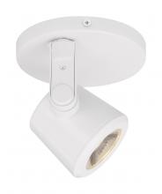 Nuvo 62/1108 - 12 Watt; LED; White; Taper Back; Monopoint; 3000K; 36 deg. Beam Angle