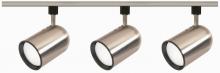 Nuvo TK342 - 3 Light - R30 - Bullet Cylinder Track Kit - 4 foot Track - Brushed Nickel