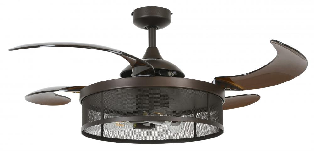 Fanaway Meridian 48-inch Oil Rubbed Bronze AC Ceiling Fan with Light