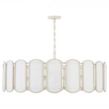 Quorum 824-8-52 - Belleview 8 Light Pendant, Wash Oak