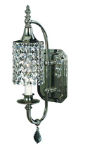 Framburg 2041 PS - 1-Light Polished Silver Princessa Sconce