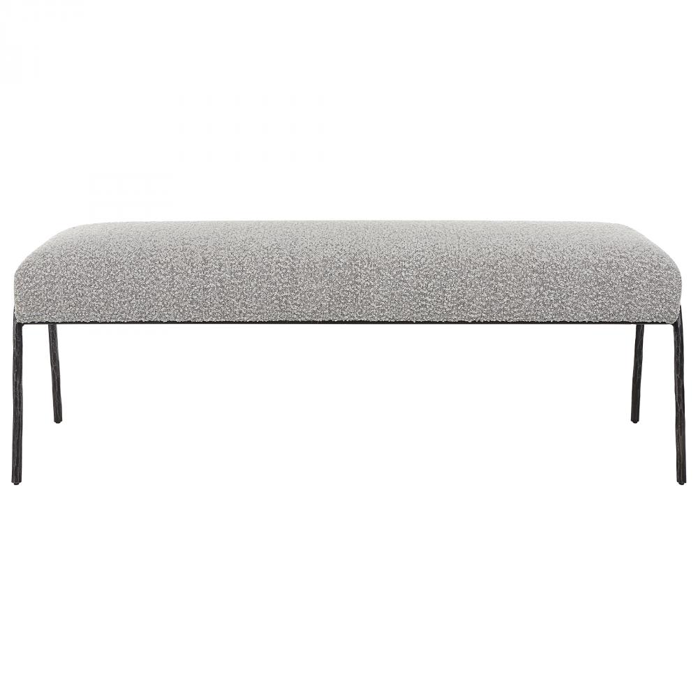 Jacobsen Modern Gray Bench