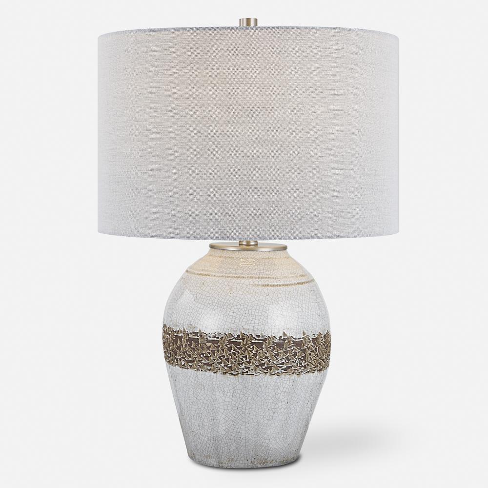 Uttermost Poul Crackled Table Lamp