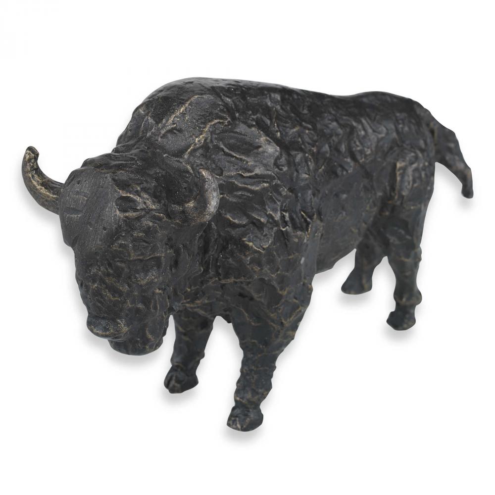 BISON METAL WALL SCULPTURE