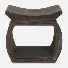 Uttermost 24401 - Connor Walnut Accent Stool