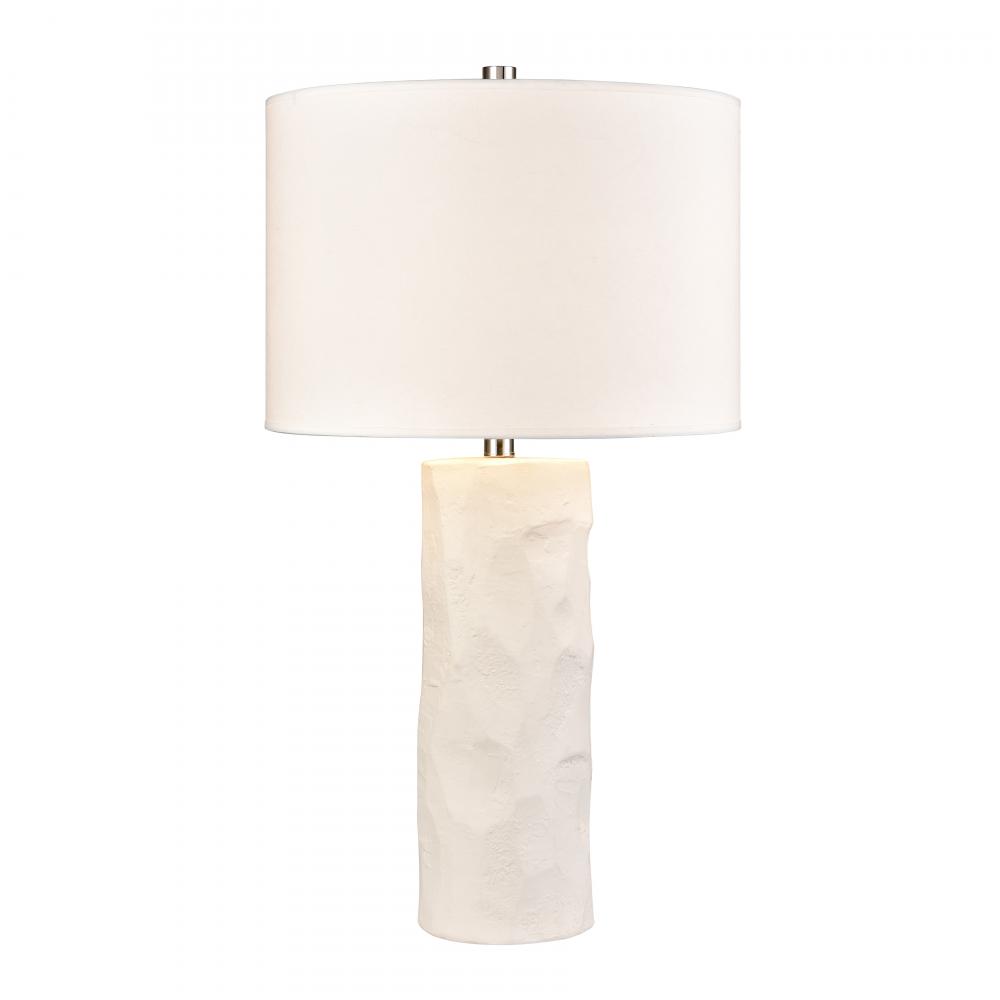 Lore 29'' High 1-Light Table Lamp - Plaster White - Includes LED Bulb