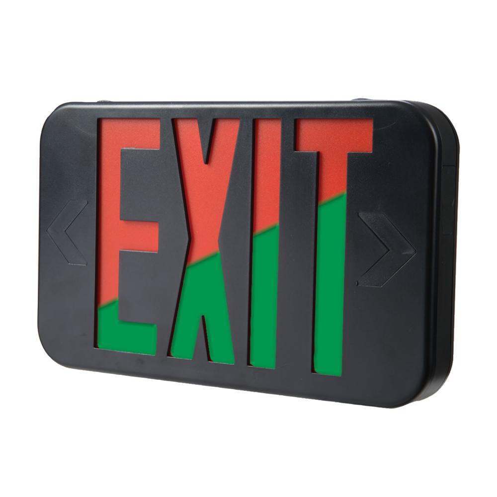 ALL PRO EXIT RED GRN SELF POWER BK