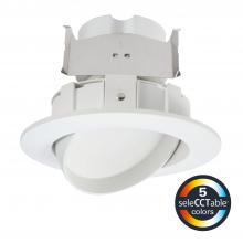 Cooper Lighting Solutions RA4089S1EWHR - 4" RA HIGH LUMEN (800LMS) SELECCTABLE