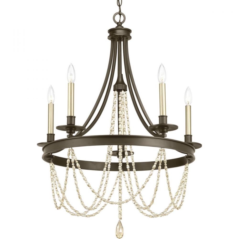 P400004-020 5-60W CAND CHANDELIER