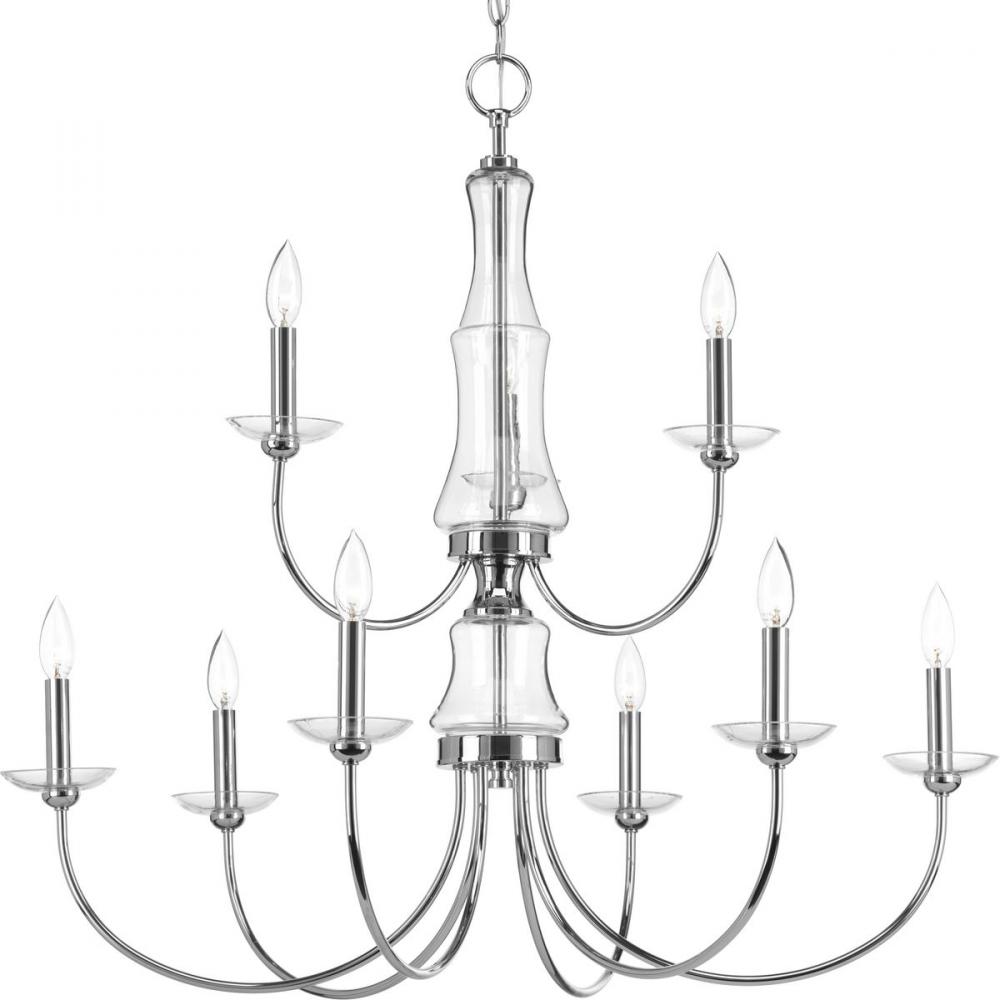 P400104-015 9-60W CAND CHANDELIER