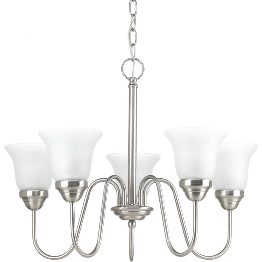 P4757-09 5-100W MED CHANDELIER