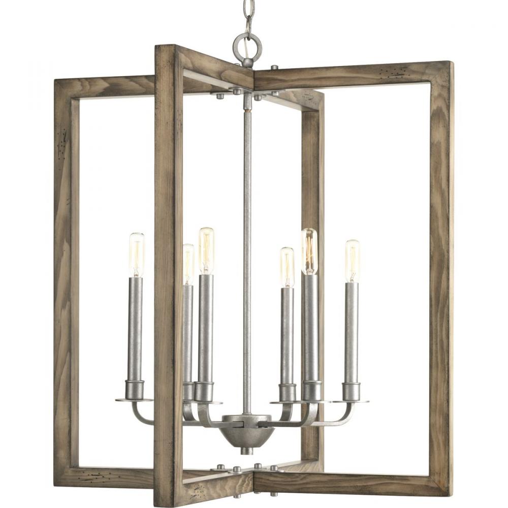 P4761-141 6-60W CAND CHANDELIER