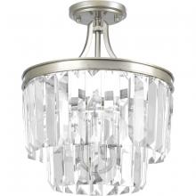 Progress Lighting, a Hubbell affiliate P2325-134 - P2325-134 3-60W CAND SEMI-FLUSH CONV