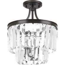 Progress Lighting, a Hubbell affiliate P2325-20 - P2325-20 3-60W CAND SEMI-FLUSH CONV