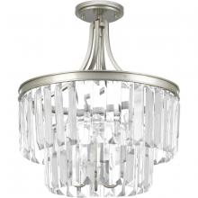 Progress Lighting, a Hubbell affiliate P2326-134 - P2326-134 3-60W CAND SEMI-FLUSH CONV