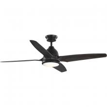 Progress Lighting, a Hubbell affiliate P250009-182-30 - P250009-182-30 56IN 4-BLADE FAN W/LGT