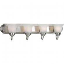 Progress Lighting, a Hubbell affiliate P3054-09 - P3054-09 4-100W MED BATH BAR