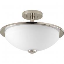 Progress Lighting, a Hubbell affiliate P3424-104 - P3424-104 2-100W MED SEMI-FLUSH