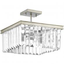 Progress Lighting, a Hubbell affiliate P350058-134 - P350058-134 2-60W MED SEMI-FLUSH CONV